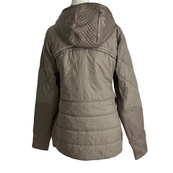 Athleta Rock Ridge Primaloft Quilted Puffer Pockets Women’s Coat Size XL - Picture 2 of 5